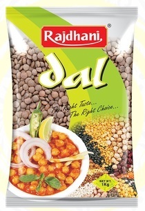 Rajdhani Whole Brown Lentils (Masoor)500 gms