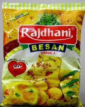Rajdhani Besan (2 x 1 KG ) ( Export Pack)-