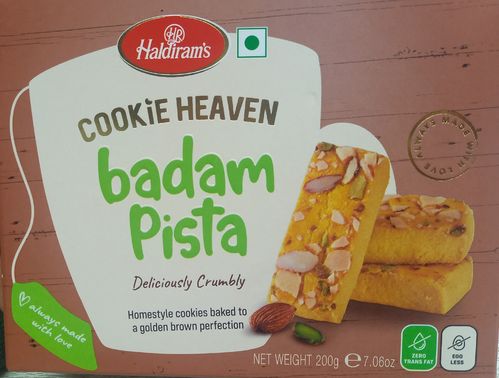 Haldiram Badam Pista Cookies 200g